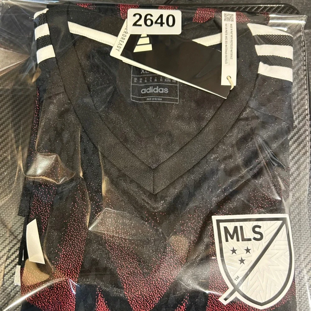 Adidas Tiro 23 Soccer Jersey Mens XL Black MLS All-Star Game 2023 Target ASG23